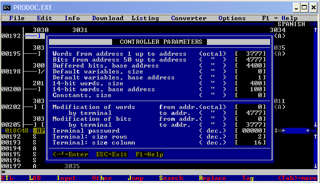 Project settings