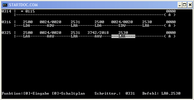 screenshot Beispiel "Berechnungen"