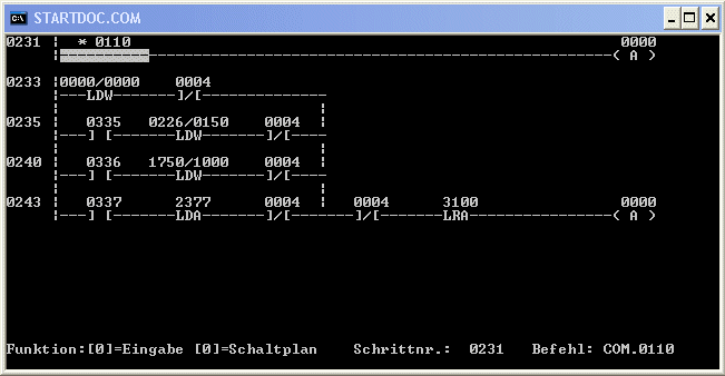 Programmbeispiel "Selector"
